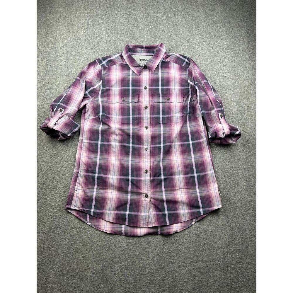 Eddie Bauer Womens‎ Plaid Shirt Medium Size